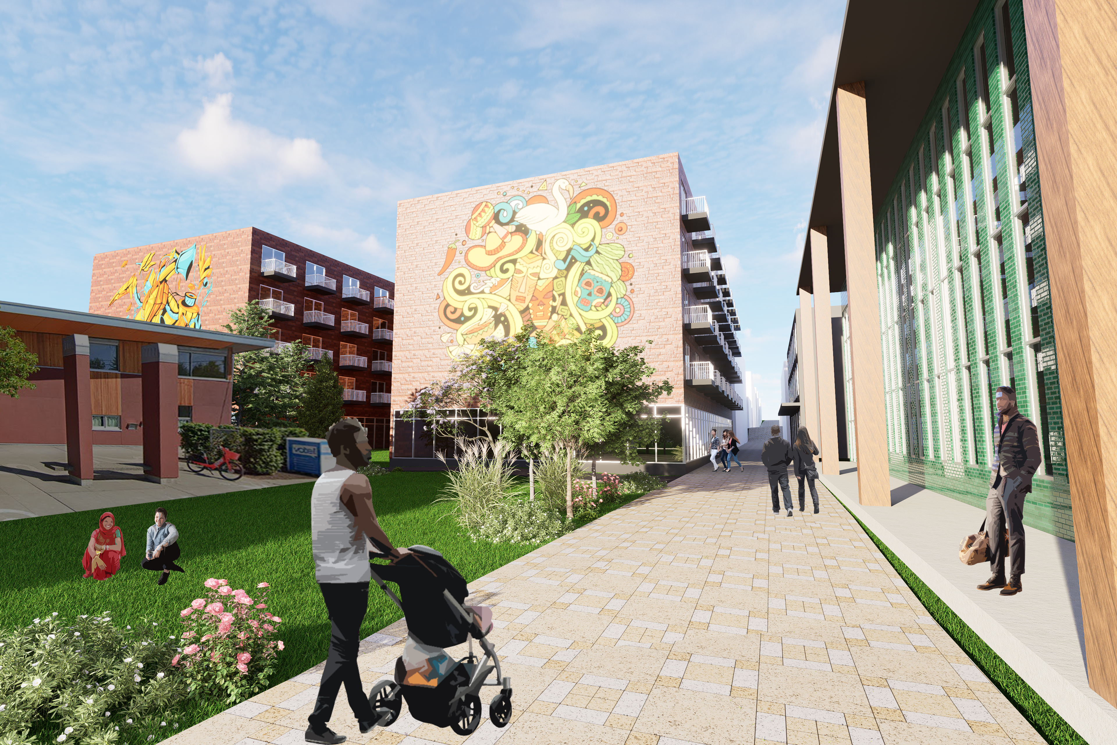 8th Ave Render